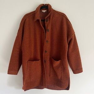 Oversized Sherpa Jacket